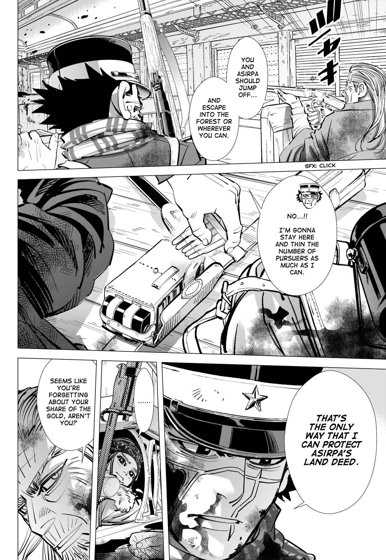 Golden Kamuy Chapter 302 page 9