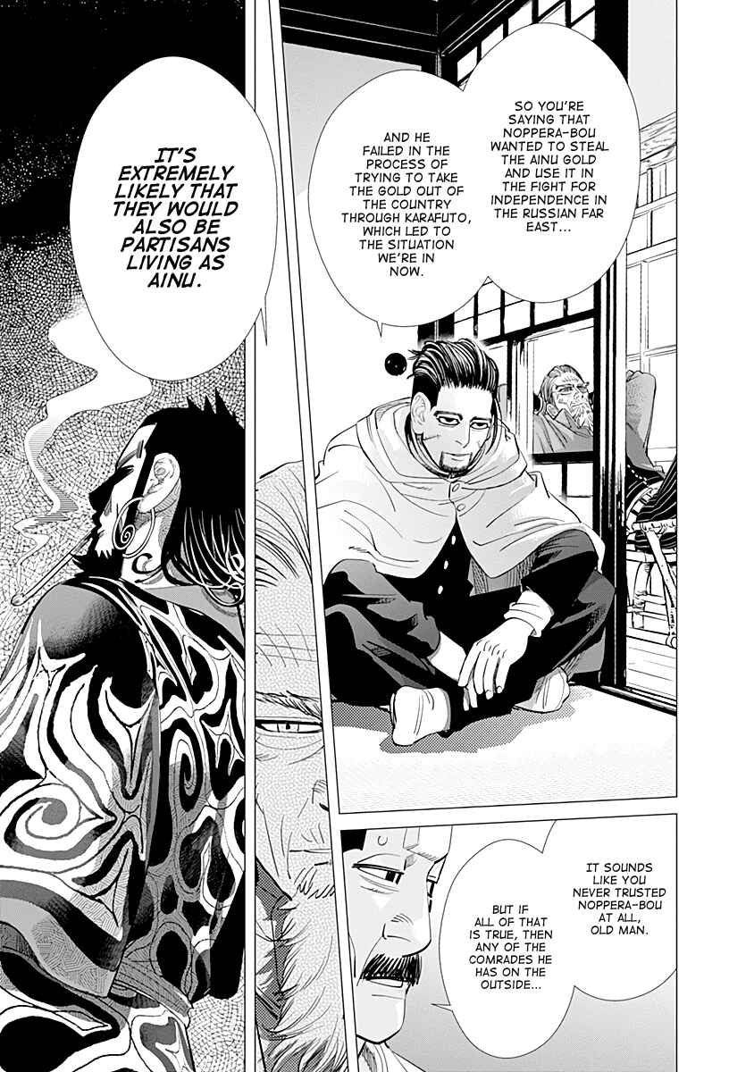 Golden Kamuy Chapter 70 page 12