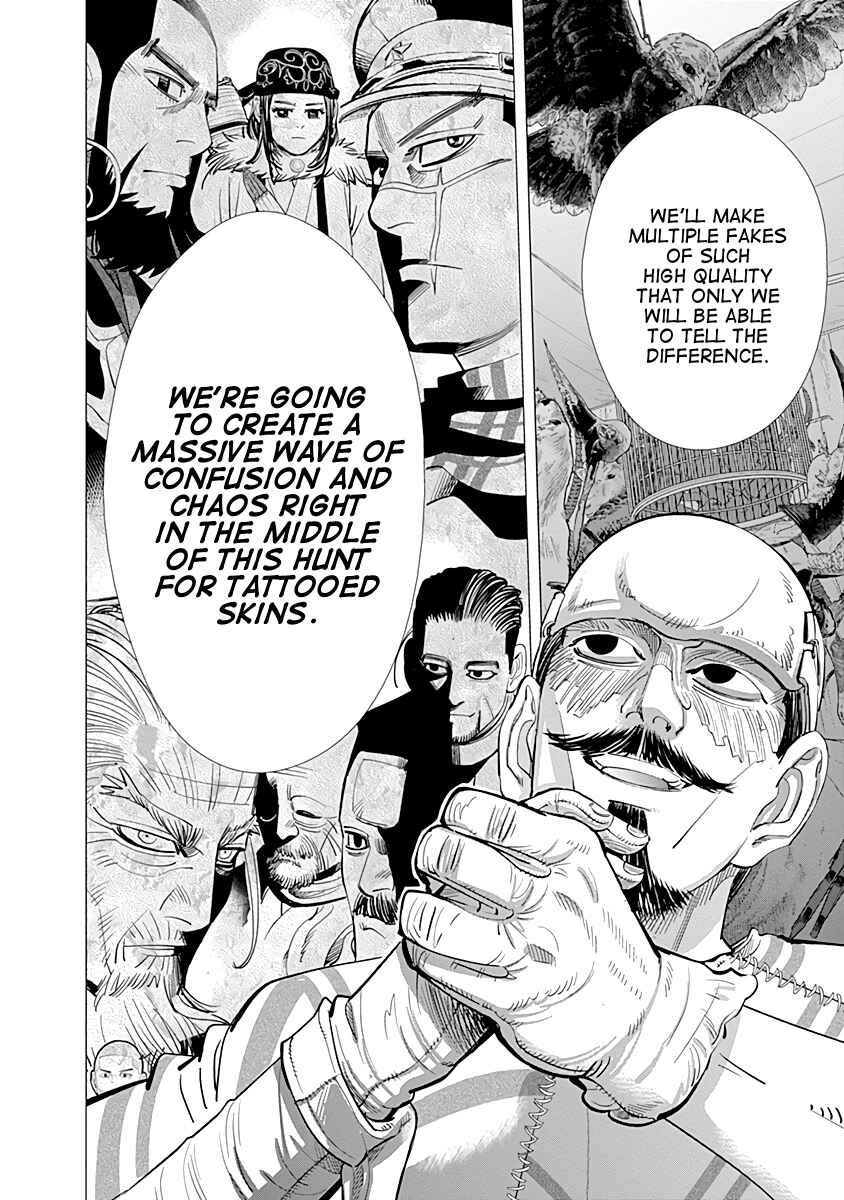 Golden Kamuy Chapter 72 page 16