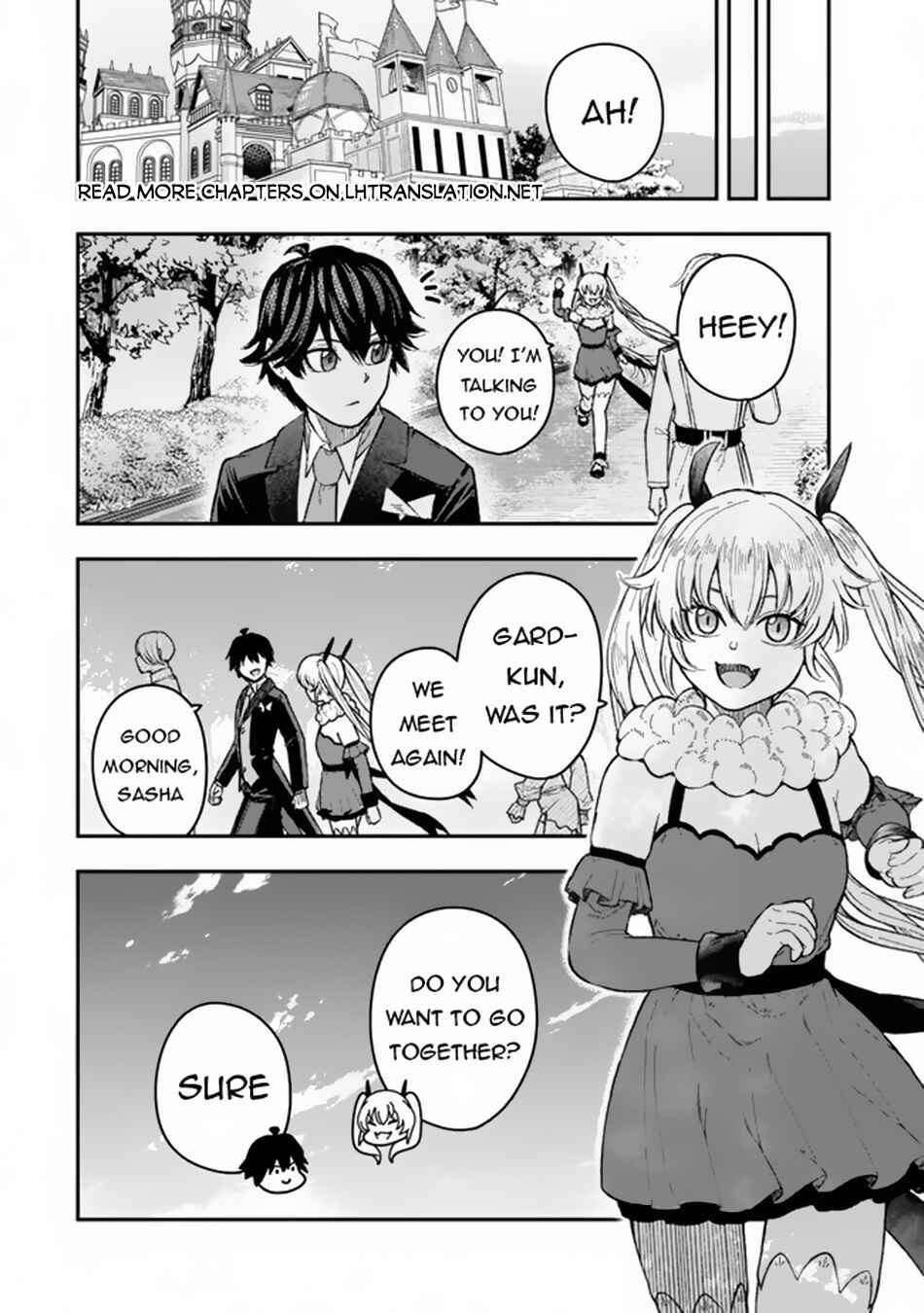 Gomi Ika da to Tsuihousareta Shounin, Jitsu wa Zensei Kenja Desu ~Shijou Saikyou no Kenja, Sekai Saikou Hou no Gakuen ni Kayou~ Chapter 3.1 page 10