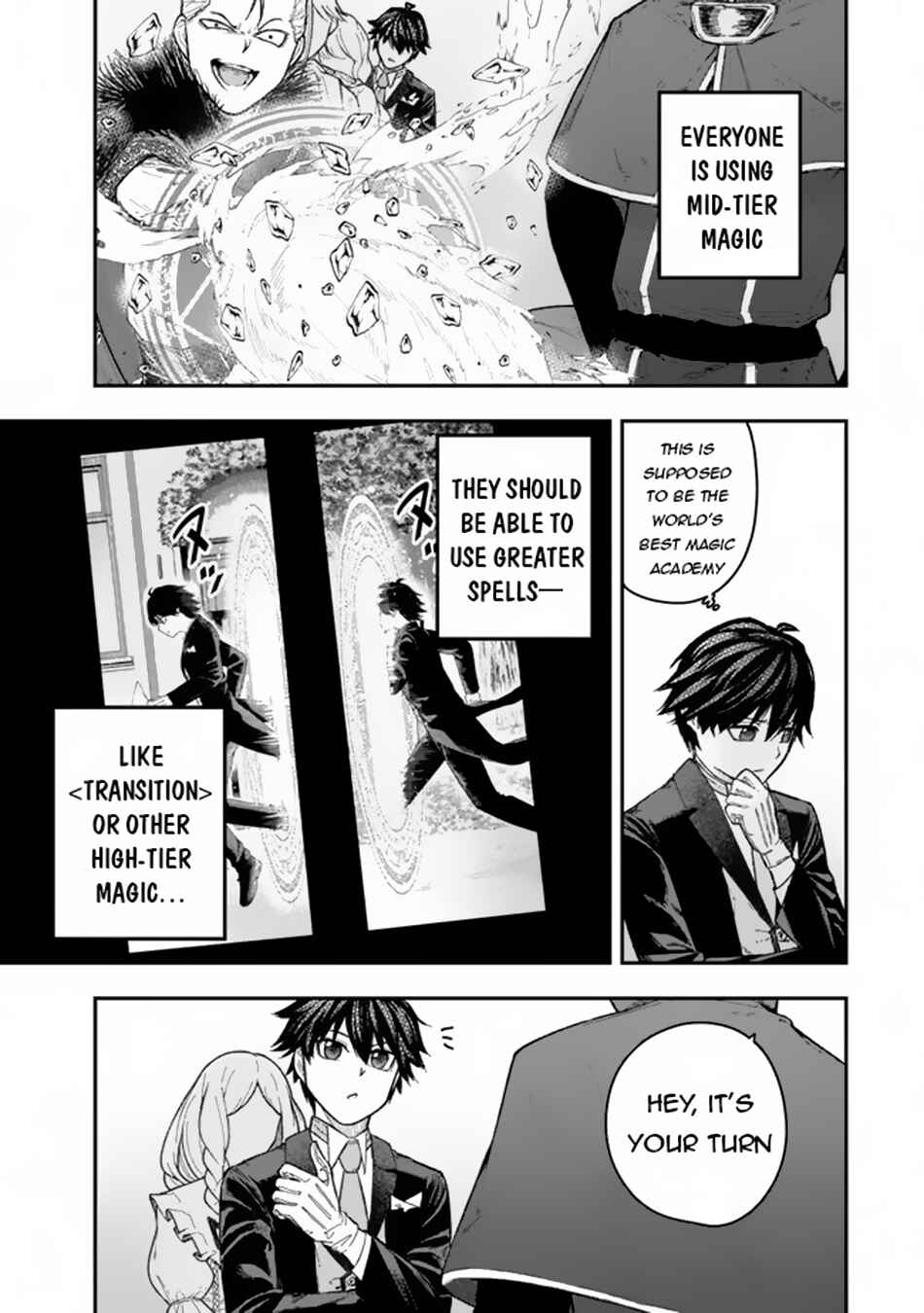 Gomi Ika da to Tsuihousareta Shounin, Jitsu wa Zensei Kenja Desu ~Shijou Saikyou no Kenja, Sekai Saikou Hou no Gakuen ni Kayou~ Chapter 3.1 page 17