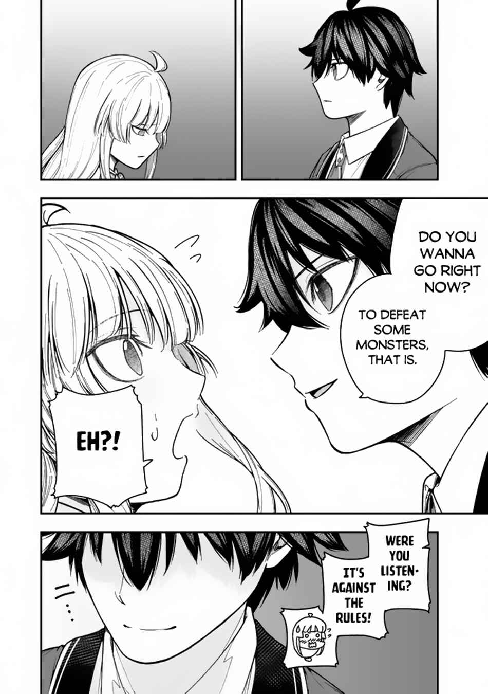 Gomi Ika da to Tsuihousareta Shounin, Jitsu wa Zensei Kenja Desu ~Shijou Saikyou no Kenja, Sekai Saikou Hou no Gakuen ni Kayou~ Chapter 7.2 page 9