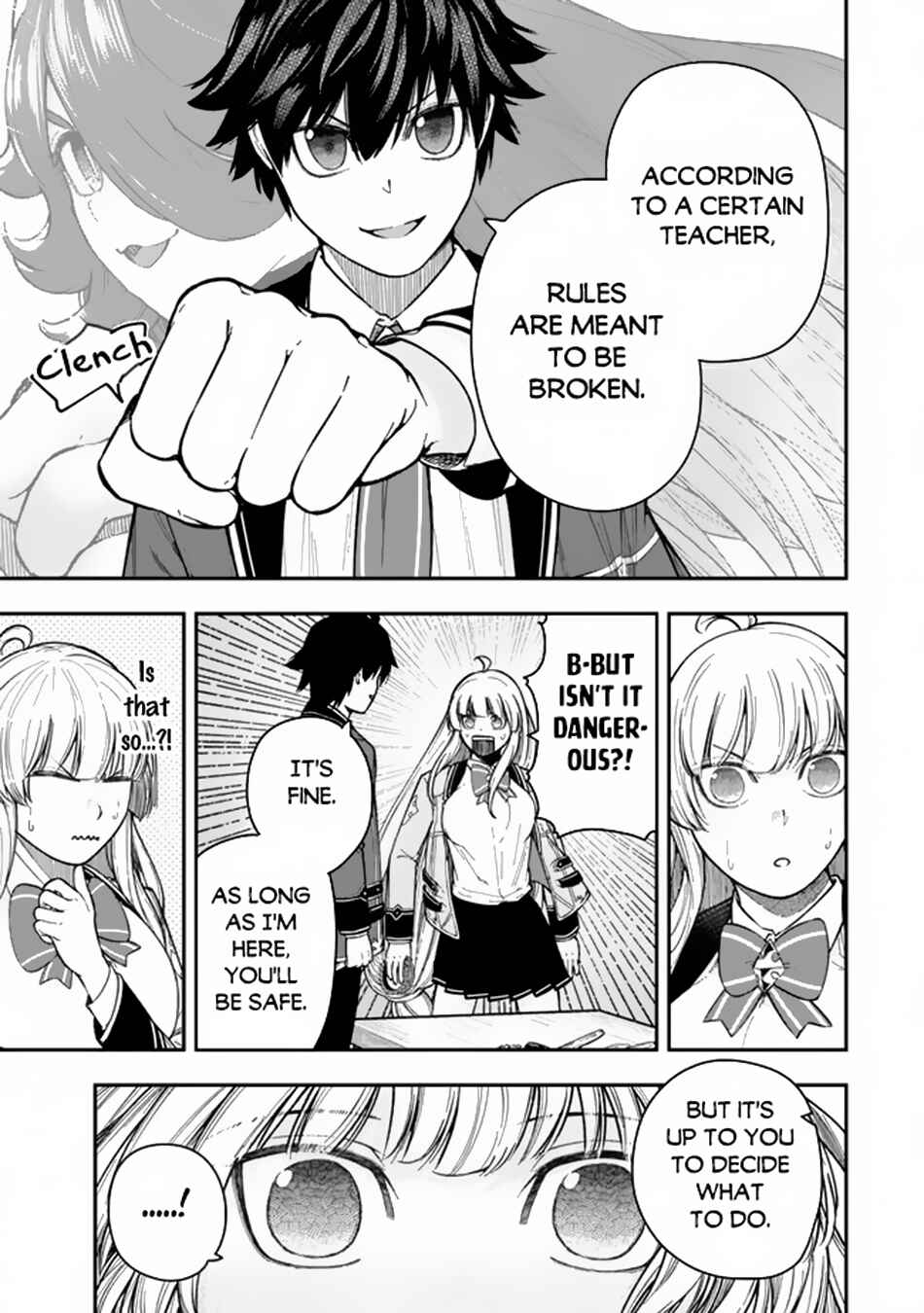 Gomi Ika da to Tsuihousareta Shounin, Jitsu wa Zensei Kenja Desu ~Shijou Saikyou no Kenja, Sekai Saikou Hou no Gakuen ni Kayou~ Chapter 7.2 page 10