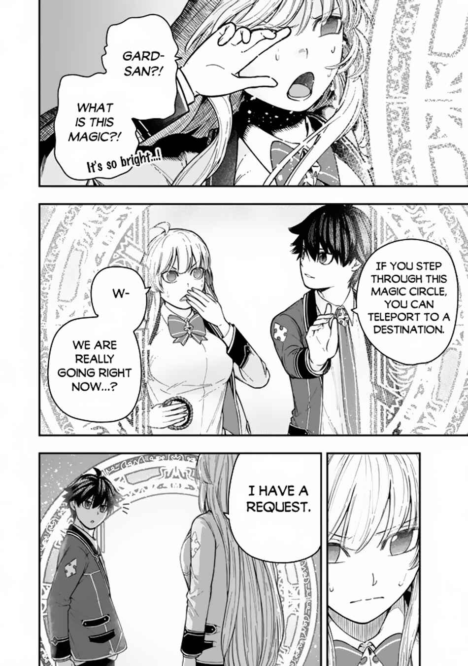 Gomi Ika da to Tsuihousareta Shounin, Jitsu wa Zensei Kenja Desu ~Shijou Saikyou no Kenja, Sekai Saikou Hou no Gakuen ni Kayou~ Chapter 7.2 page 13