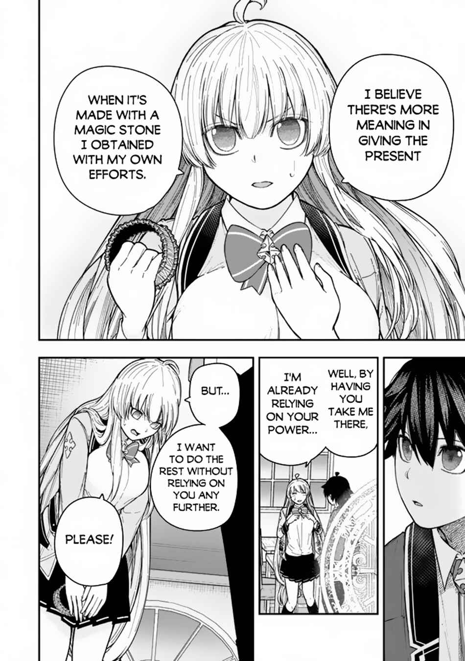 Gomi Ika da to Tsuihousareta Shounin, Jitsu wa Zensei Kenja Desu ~Shijou Saikyou no Kenja, Sekai Saikou Hou no Gakuen ni Kayou~ Chapter 7.2 page 15