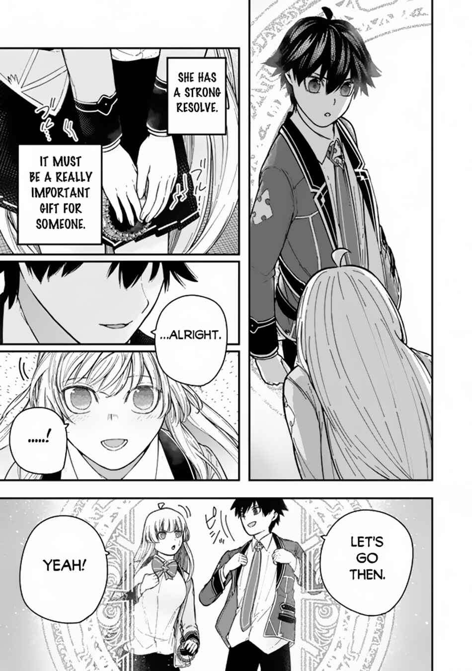Gomi Ika da to Tsuihousareta Shounin, Jitsu wa Zensei Kenja Desu ~Shijou Saikyou no Kenja, Sekai Saikou Hou no Gakuen ni Kayou~ Chapter 7.2 page 16