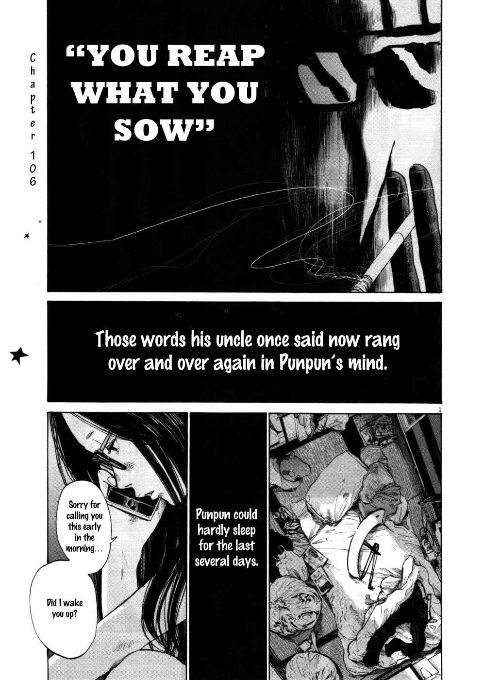 Goodnight Punpun Chapter 106 page 0