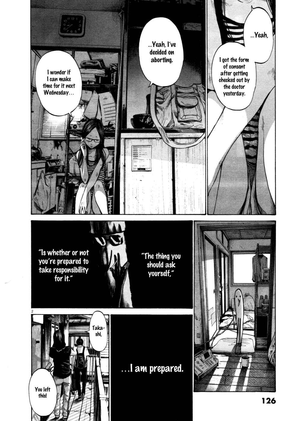 Goodnight Punpun Chapter 106 page 1