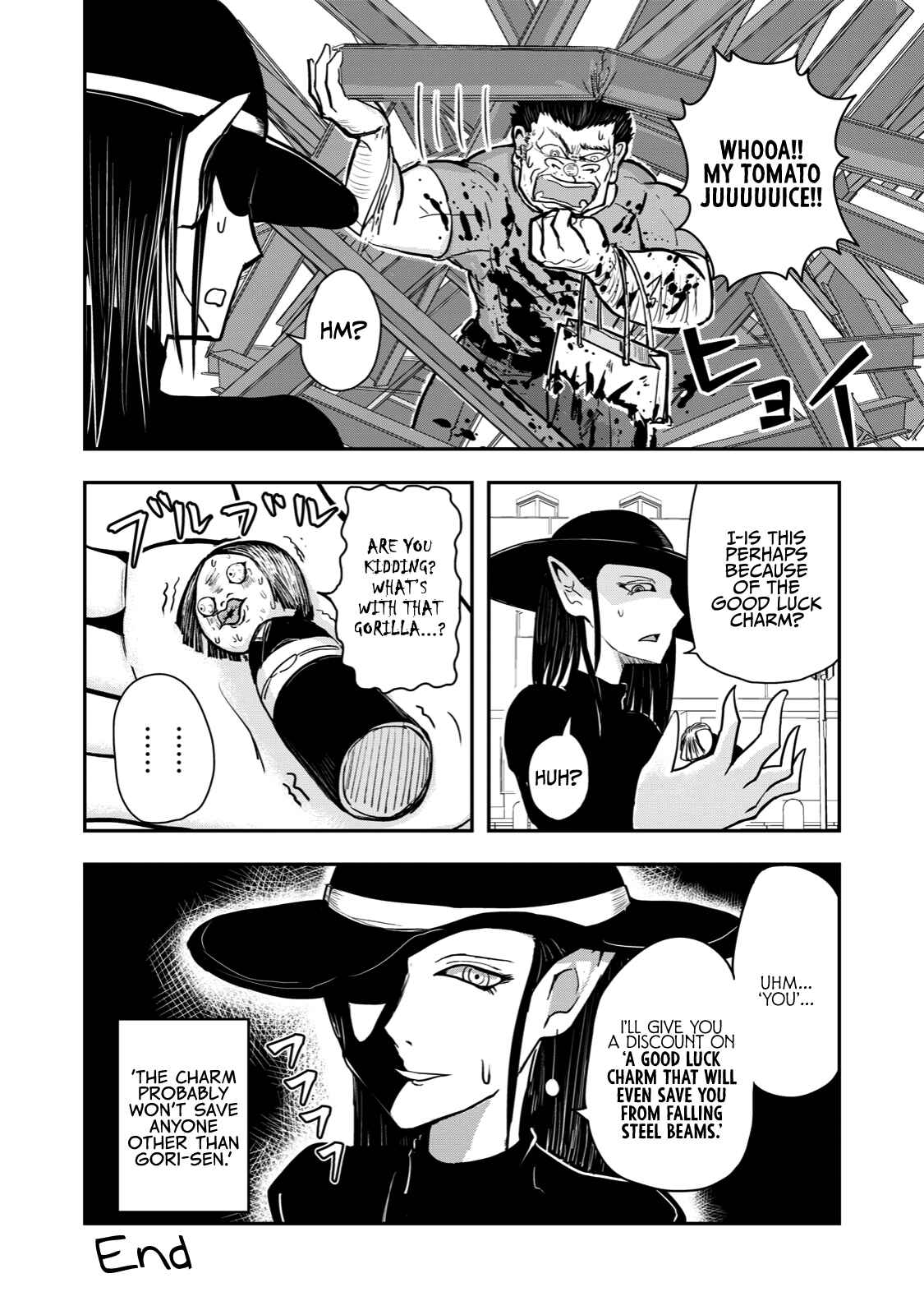 Gori-sen ~The type of PE teacher to die first during a panic~ Chapter 31 page 5