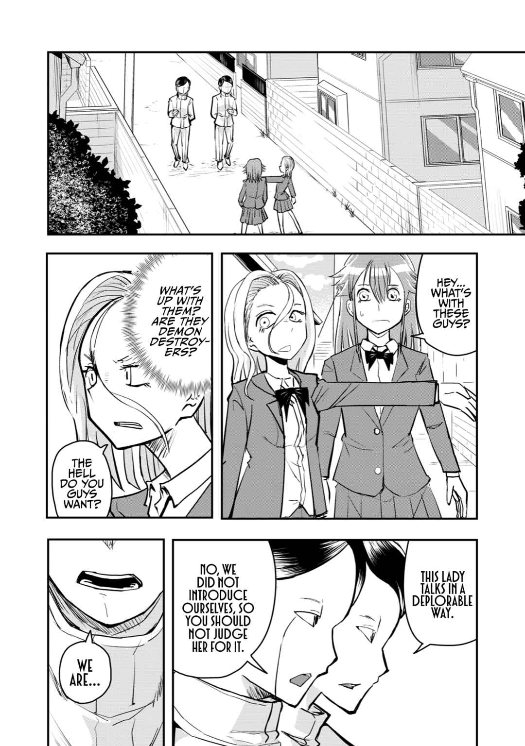 Gori-sen ~The type of PE teacher to die first during a panic~ Chapter 54 page 1