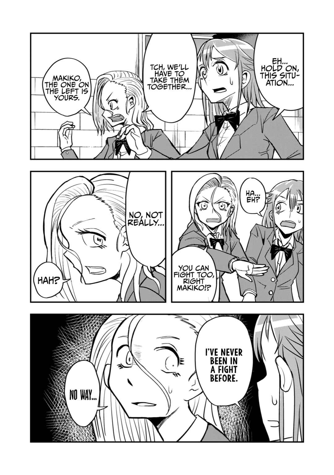 Gori-sen ~The type of PE teacher to die first during a panic~ Chapter 54 page 8