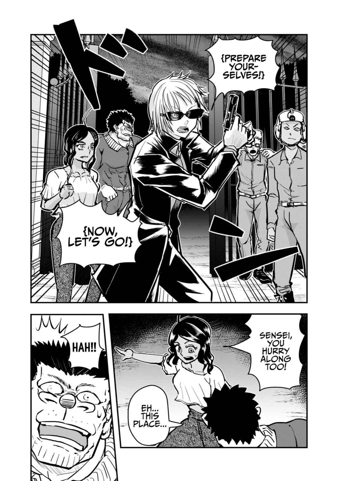 Gori-sen ~The type of PE teacher to die first during a panic~ Chapter 58 page 10
