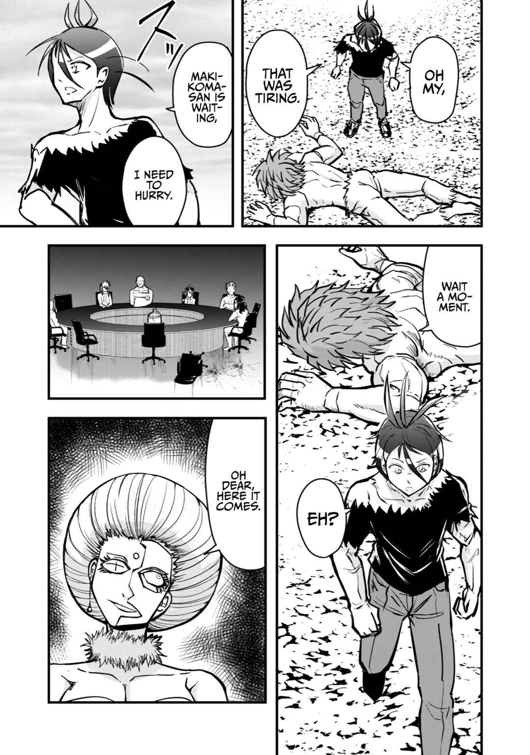 Gori-sen ~The type of PE teacher to die first during a panic~ Chapter 60 page 12
