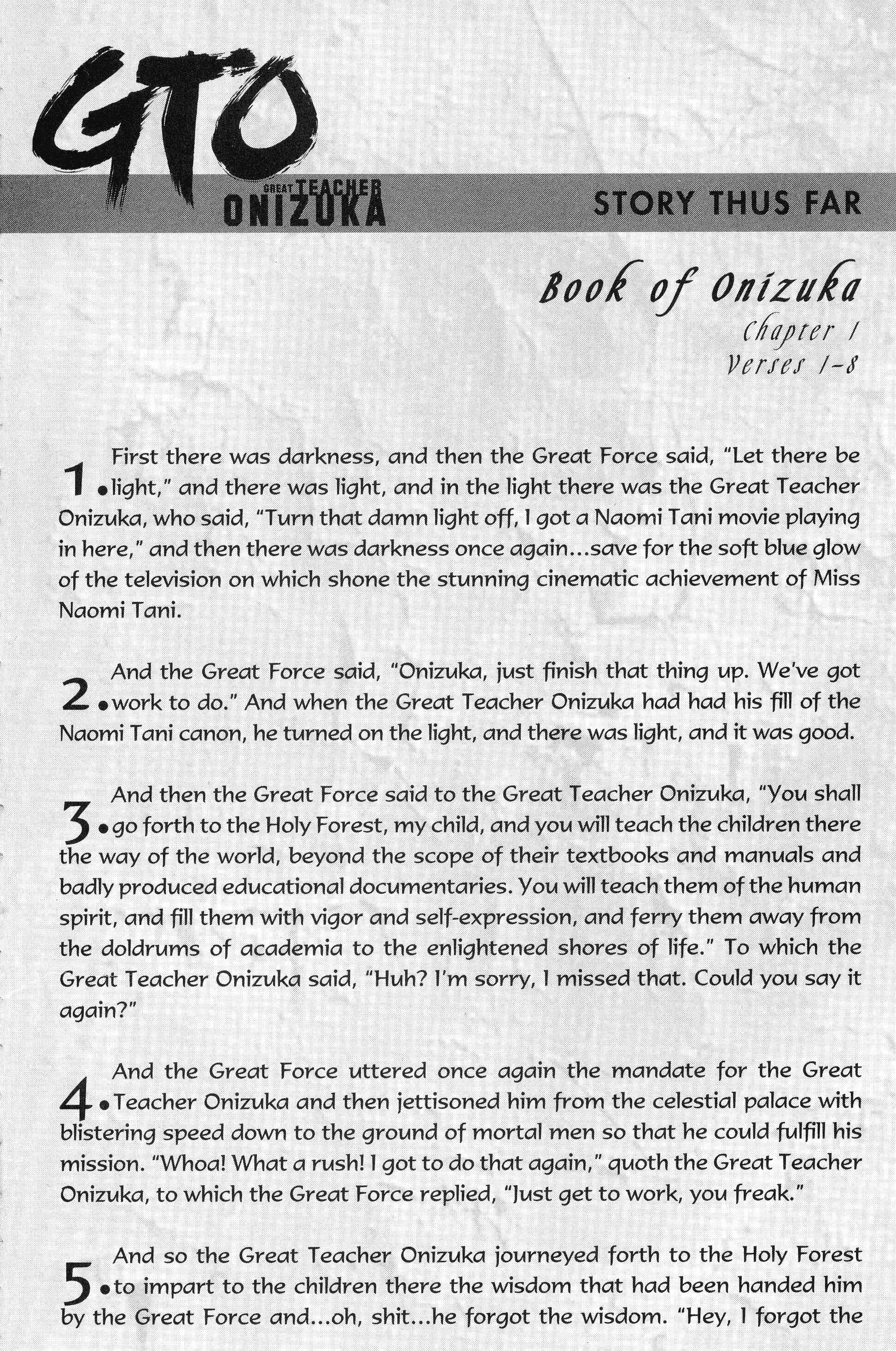 GTO: Great Teacher Onizuka Chapter 158 page 2