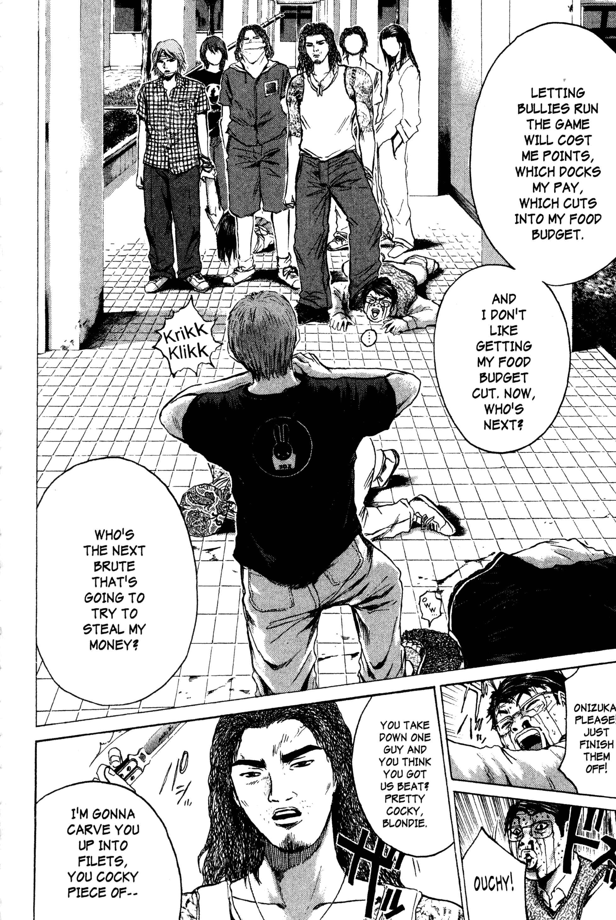 GTO: Great Teacher Onizuka Chapter 172 page 12