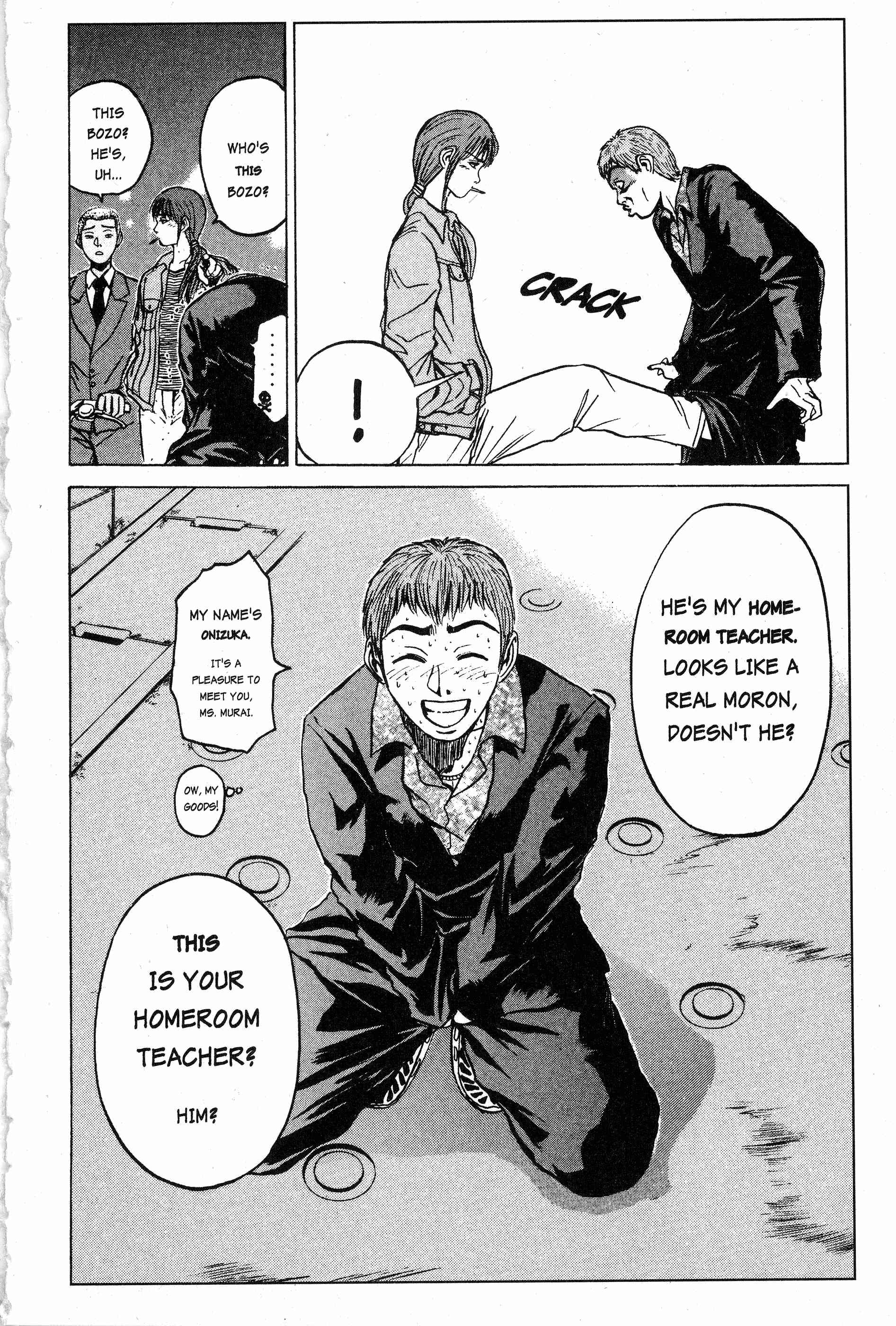 GTO: Great Teacher Onizuka Chapter 20 page 0