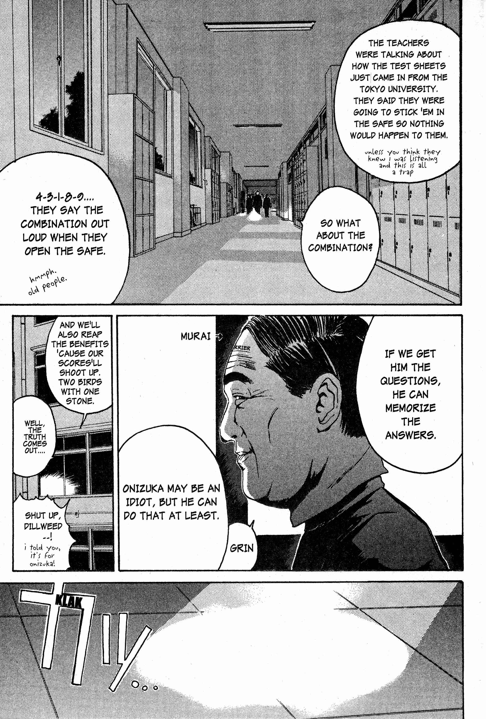 GTO: Great Teacher Onizuka Chapter 45 page 5