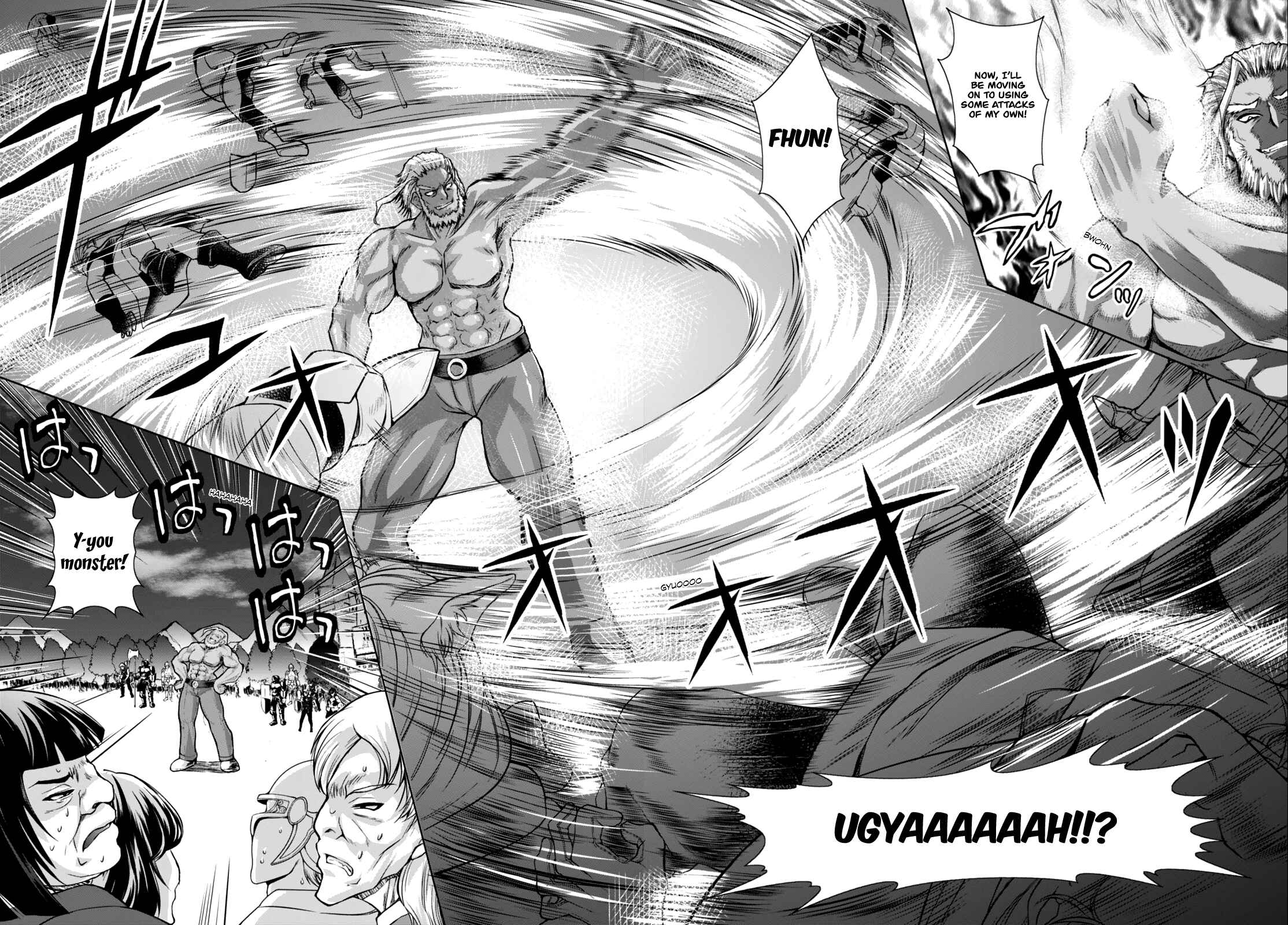 Gun-Ota ga Mahou Sekai ni Tensei shitara, Gendai Heiki de Guntai Harem wo Tsukucchaimashita!? Chapter 16 page 9