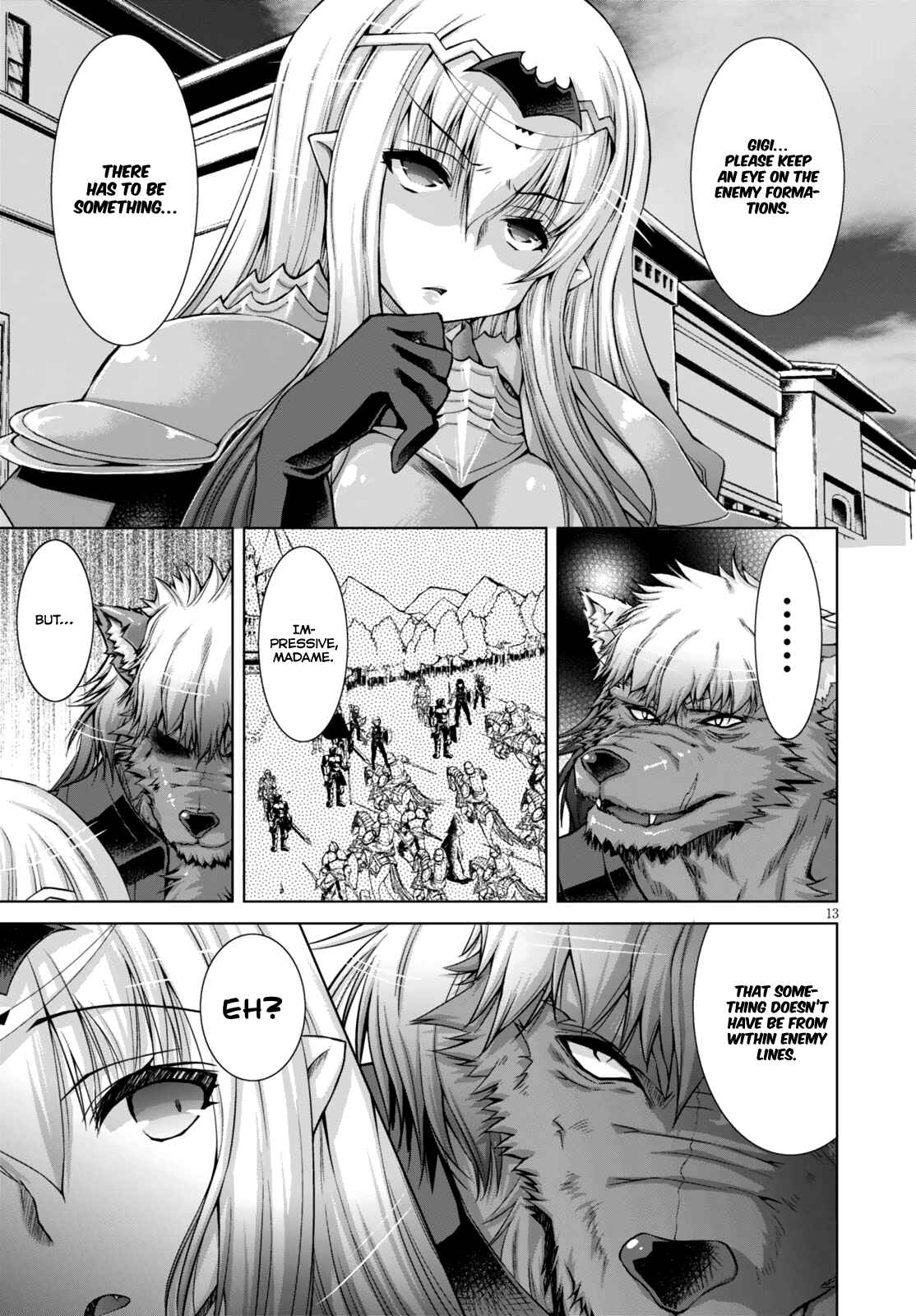 Gun-Ota ga Mahou Sekai ni Tensei shitara, Gendai Heiki de Guntai Harem wo Tsukucchaimashita!? Chapter 16 page 11
