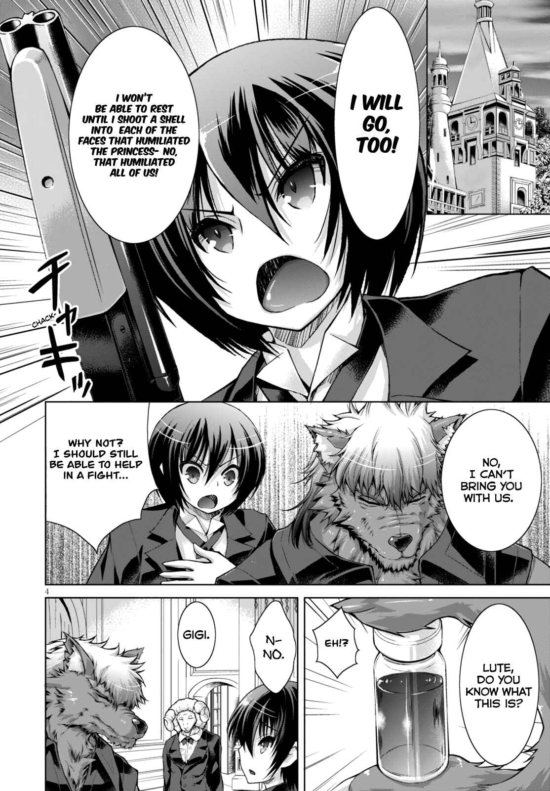 Gun-Ota ga Mahou Sekai ni Tensei shitara, Gendai Heiki de Guntai Harem wo Tsukucchaimashita!? Chapter 16 page 3