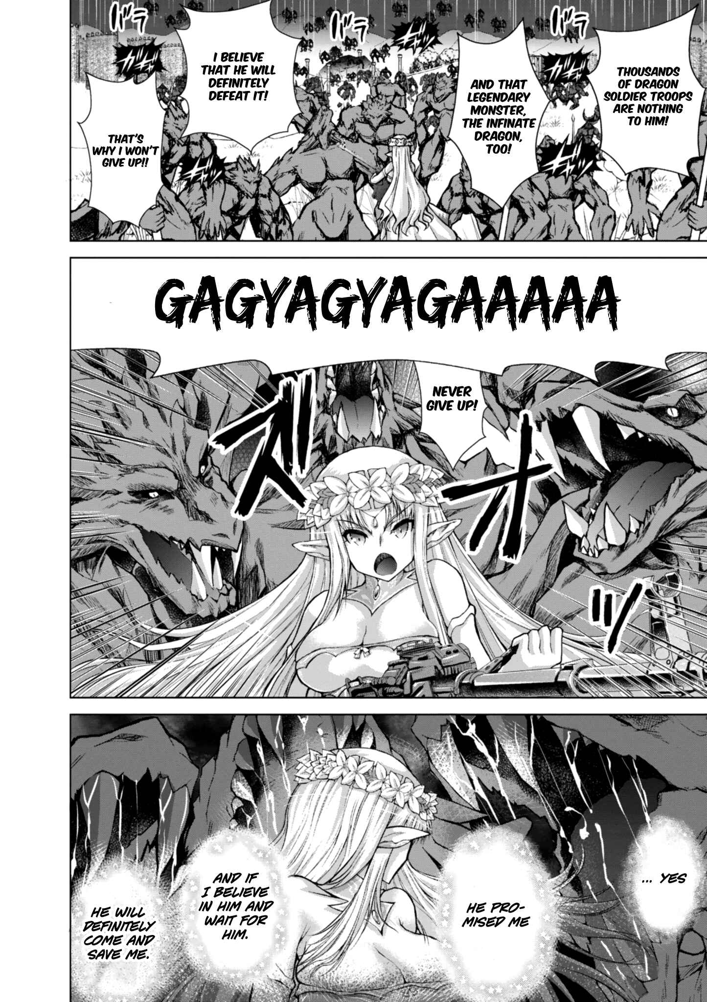 Gun-Ota ga Mahou Sekai ni Tensei shitara, Gendai Heiki de Guntai Harem wo Tsukucchaimashita!? Chapter 39 page 21