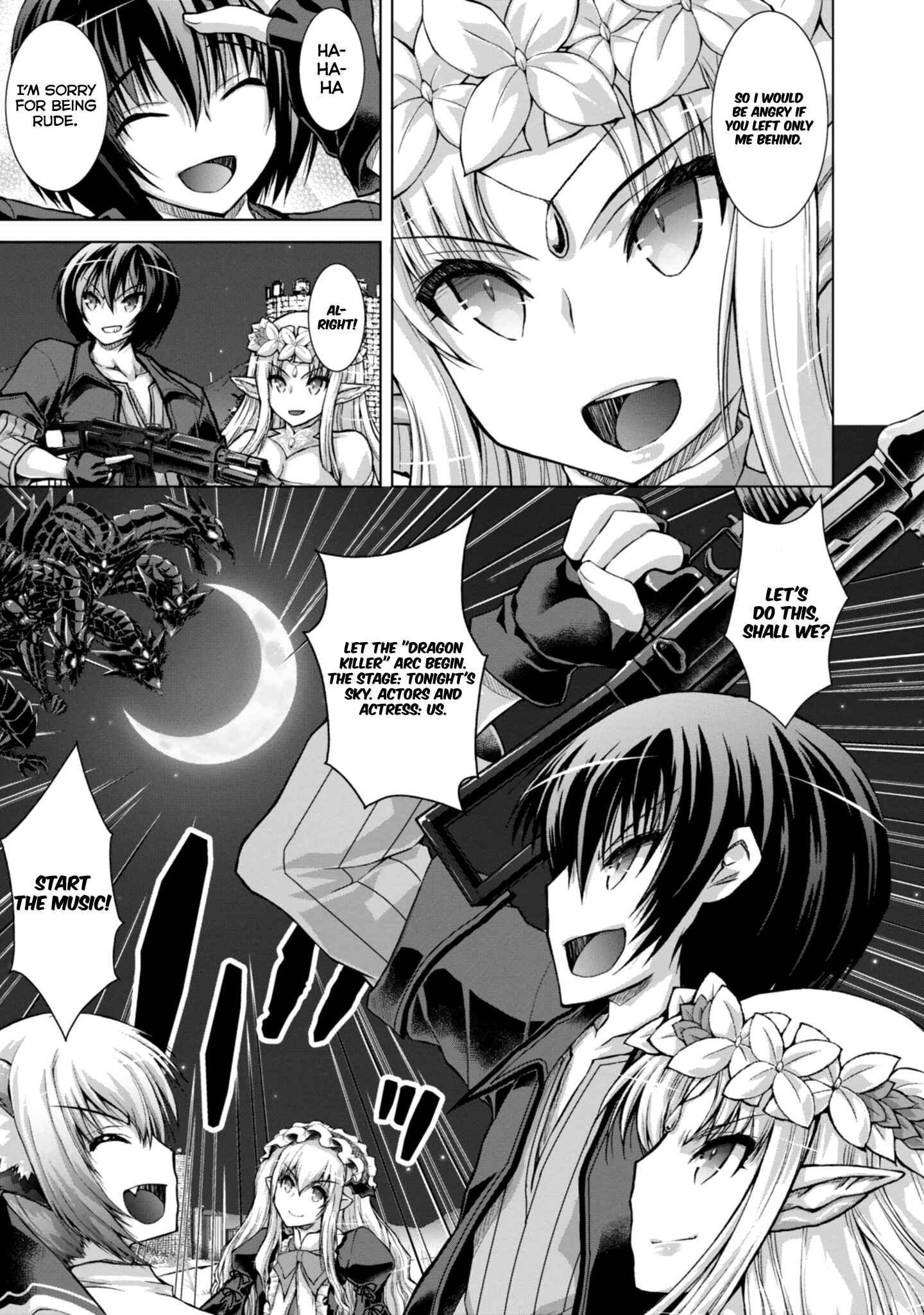 Gun-Ota ga Mahou Sekai ni Tensei shitara, Gendai Heiki de Guntai Harem wo Tsukucchaimashita!? Chapter 40 page 23