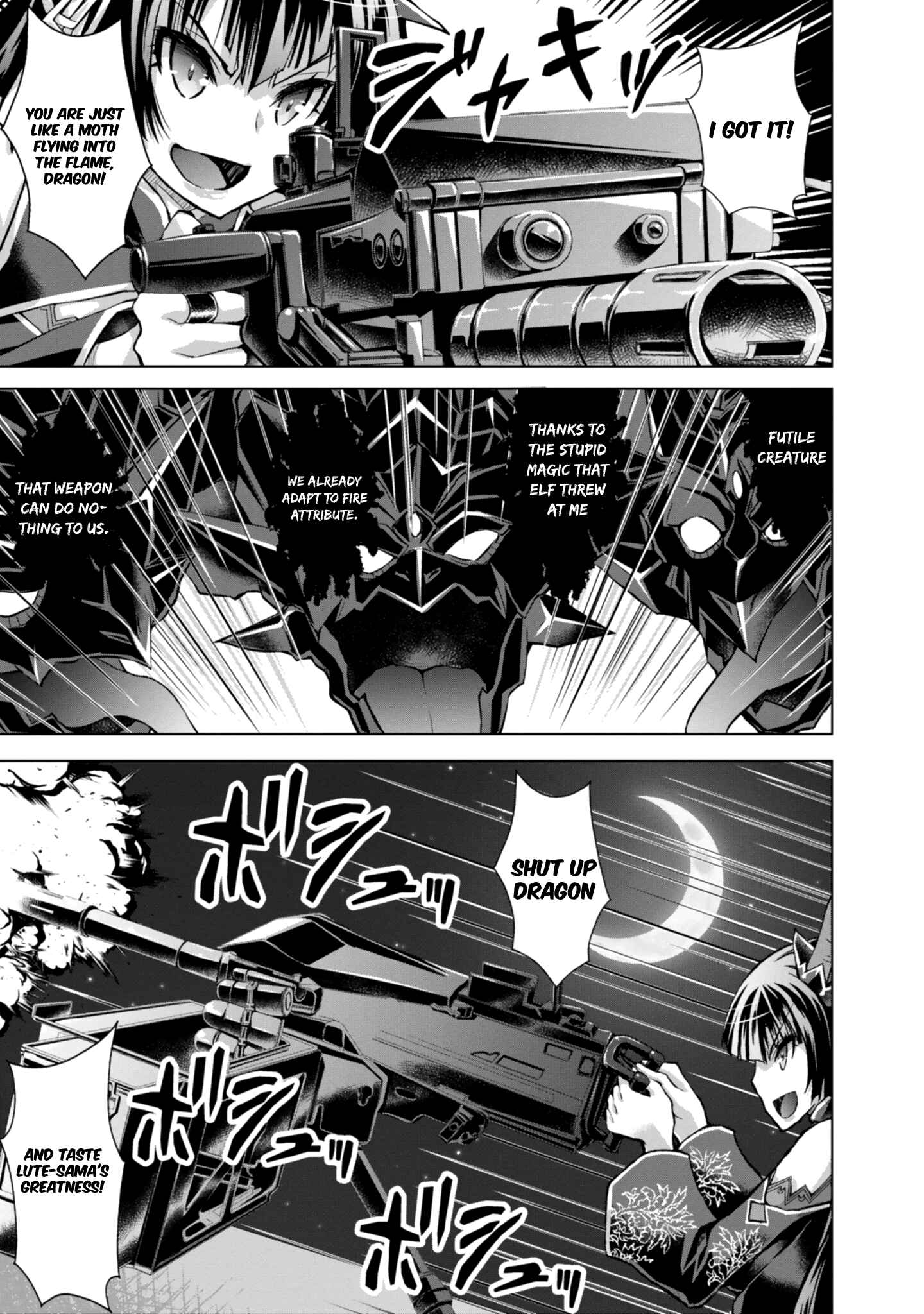 Gun-Ota ga Mahou Sekai ni Tensei shitara, Gendai Heiki de Guntai Harem wo Tsukucchaimashita!? Chapter 40 page 25