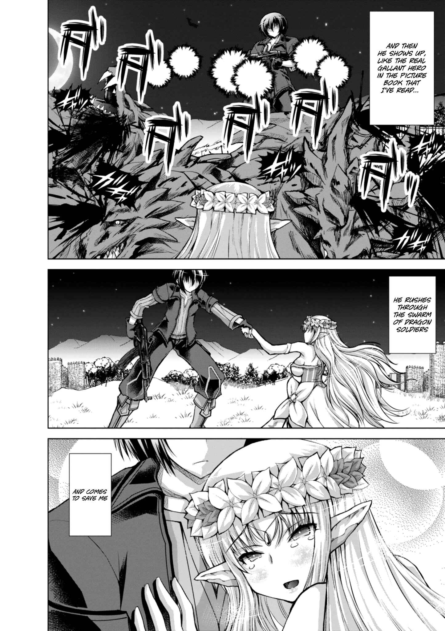 Gun-Ota ga Mahou Sekai ni Tensei shitara, Gendai Heiki de Guntai Harem wo Tsukucchaimashita!? Chapter 40 page 8