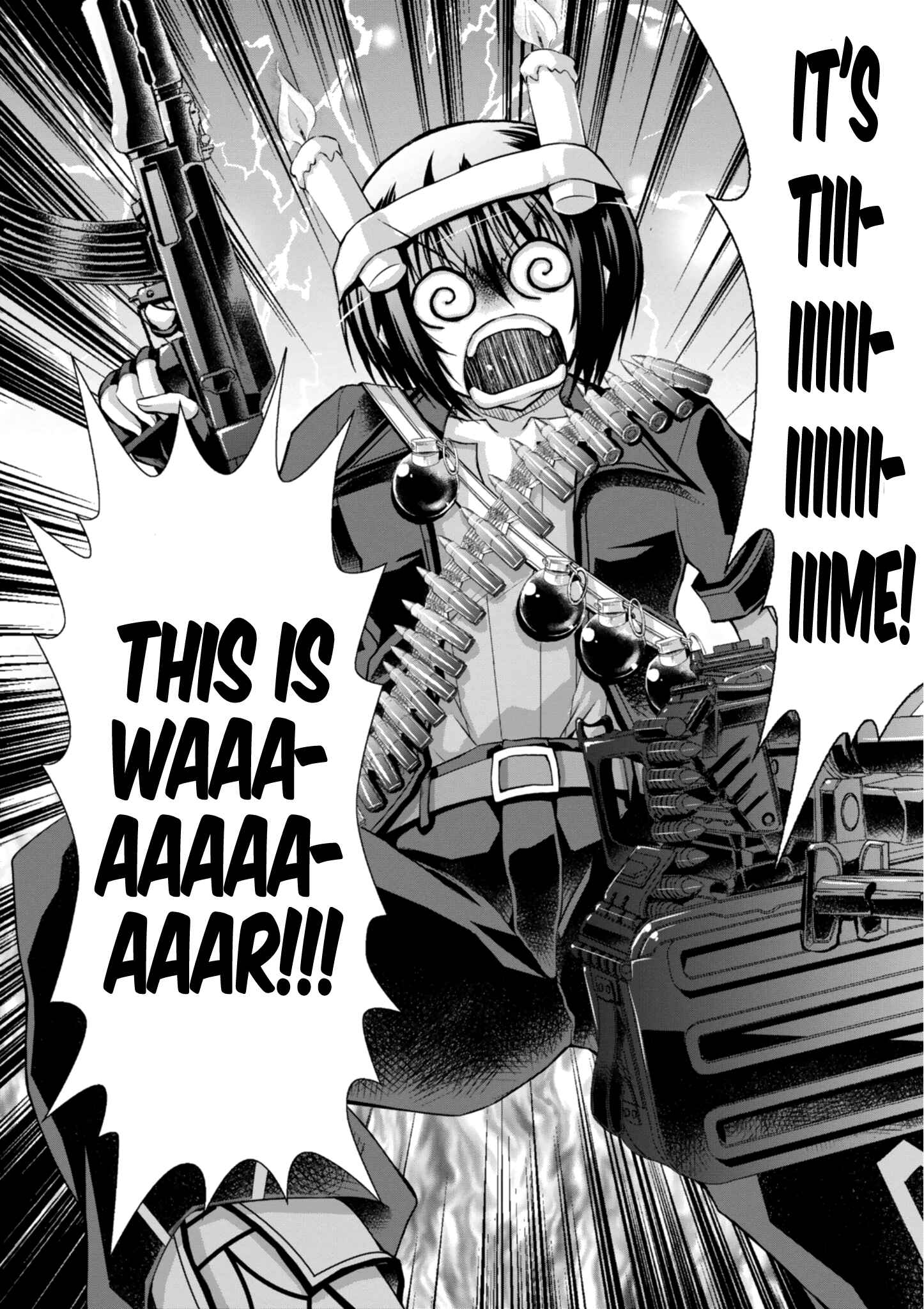 Gun-Ota ga Mahou Sekai ni Tensei shitara, Gendai Heiki de Guntai Harem wo Tsukucchaimashita!? Chapter 46 page 14