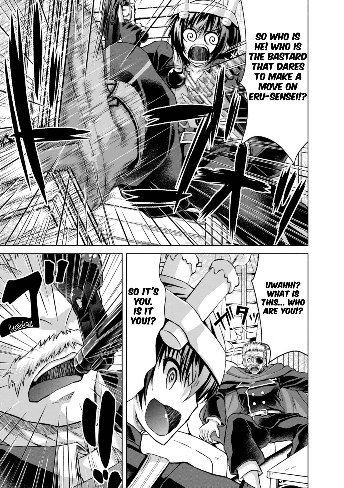 Gun-Ota ga Mahou Sekai ni Tensei shitara, Gendai Heiki de Guntai Harem wo Tsukucchaimashita!? Chapter 46 page 15