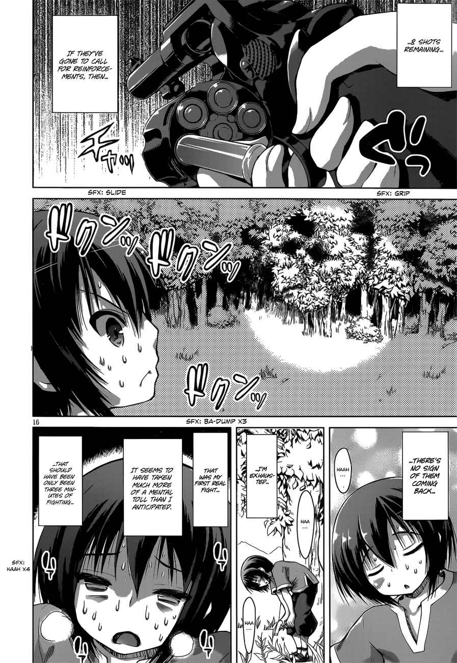 Gun-Ota ga Mahou Sekai ni Tensei shitara, Gendai Heiki de Guntai Harem wo Tsukucchaimashita!? Chapter 5 page 17