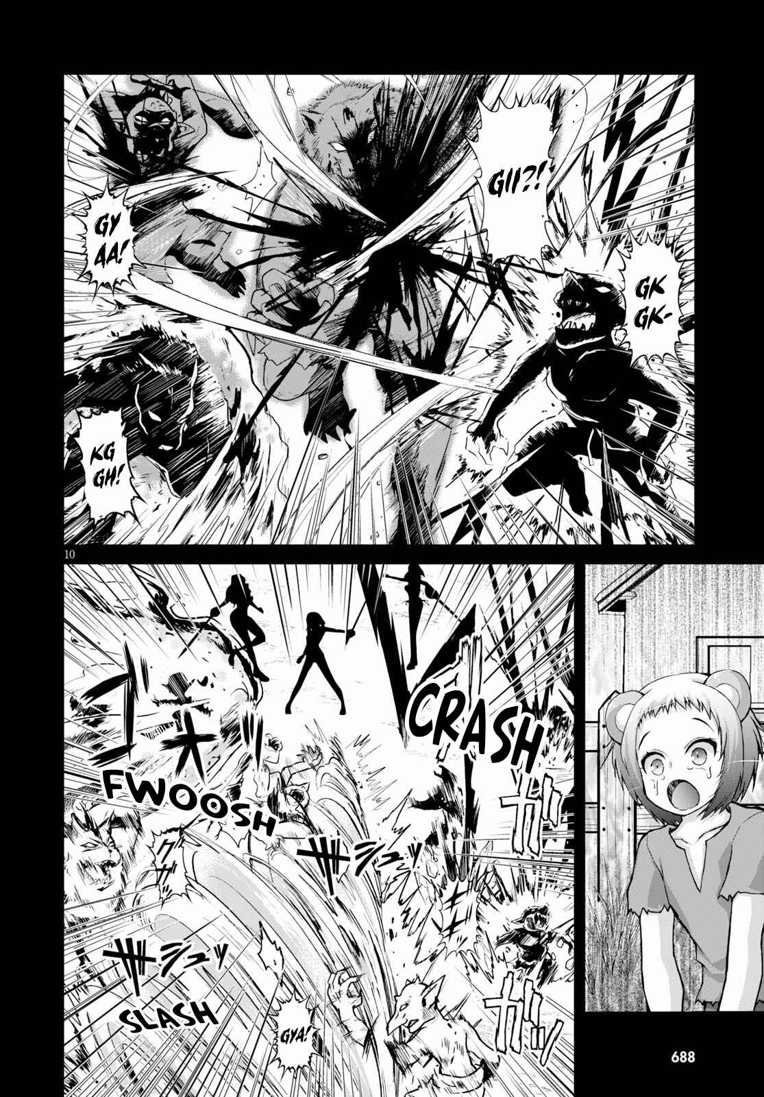 Gun-Ota ga Mahou Sekai ni Tensei shitara, Gendai Heiki de Guntai Harem wo Tsukucchaimashita!? Chapter 54 page 10