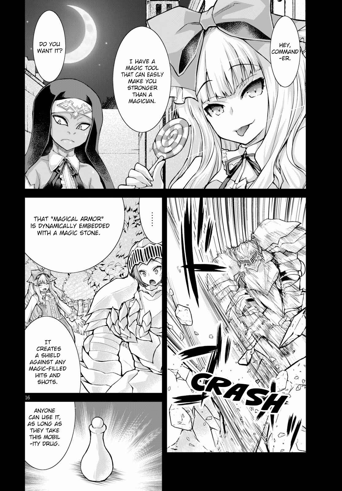 Gun-Ota ga Mahou Sekai ni Tensei shitara, Gendai Heiki de Guntai Harem wo Tsukucchaimashita!? Chapter 54 page 16