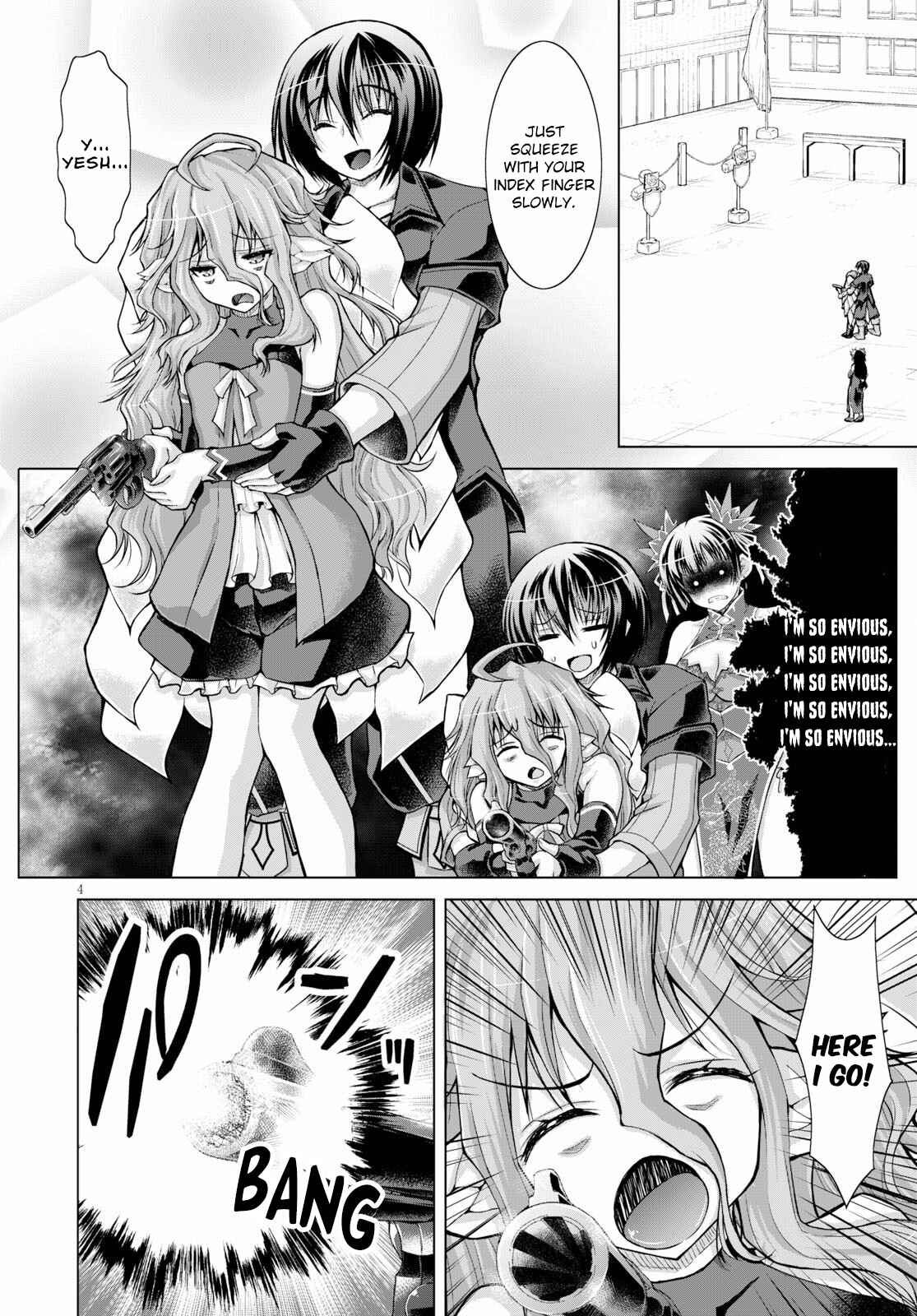 Gun-Ota ga Mahou Sekai ni Tensei shitara, Gendai Heiki de Guntai Harem wo Tsukucchaimashita!? Chapter 54 page 4