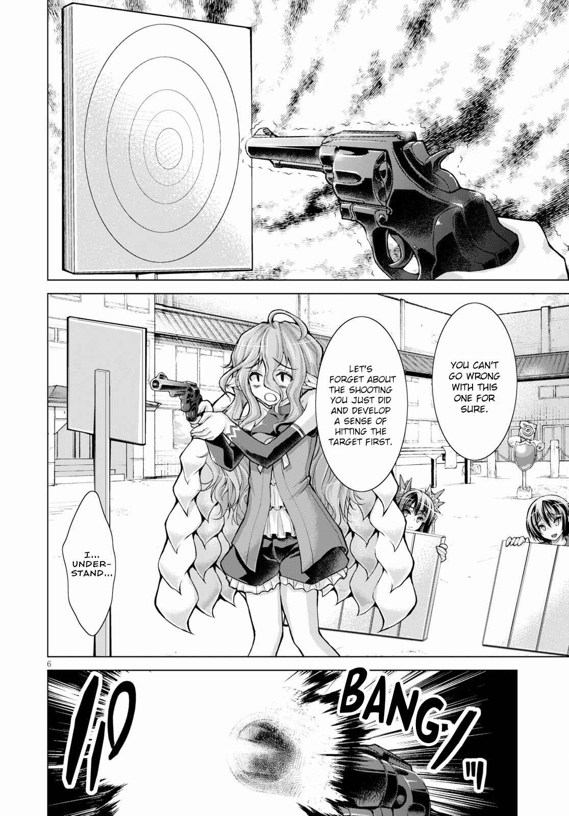 Gun-Ota ga Mahou Sekai ni Tensei shitara, Gendai Heiki de Guntai Harem wo Tsukucchaimashita!? Chapter 54 page 6