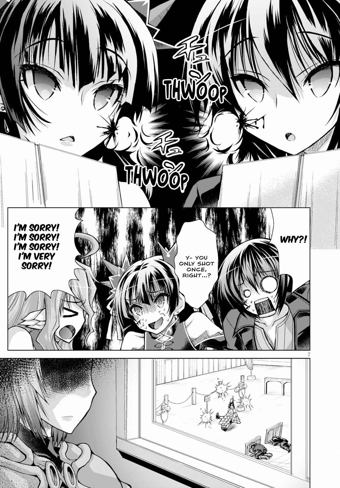 Gun-Ota ga Mahou Sekai ni Tensei shitara, Gendai Heiki de Guntai Harem wo Tsukucchaimashita!? Chapter 54 page 7
