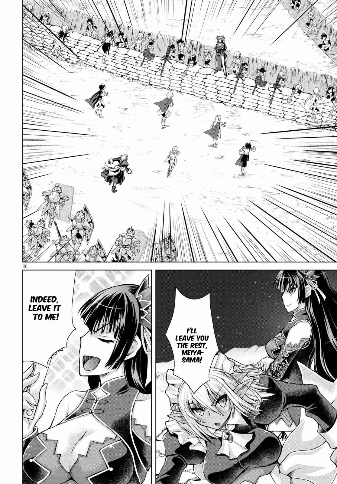 Gun-Ota ga Mahou Sekai ni Tensei shitara, Gendai Heiki de Guntai Harem wo Tsukucchaimashita!? Chapter 56 page 26