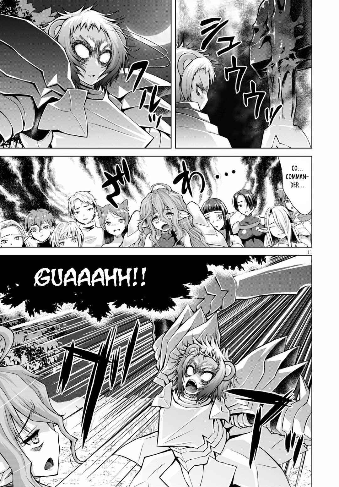 Gun-Ota ga Mahou Sekai ni Tensei shitara, Gendai Heiki de Guntai Harem wo Tsukucchaimashita!? Chapter 59 page 11