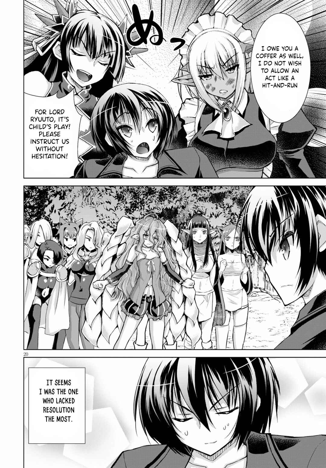 Gun-Ota ga Mahou Sekai ni Tensei shitara, Gendai Heiki de Guntai Harem wo Tsukucchaimashita!? Chapter 59 page 20