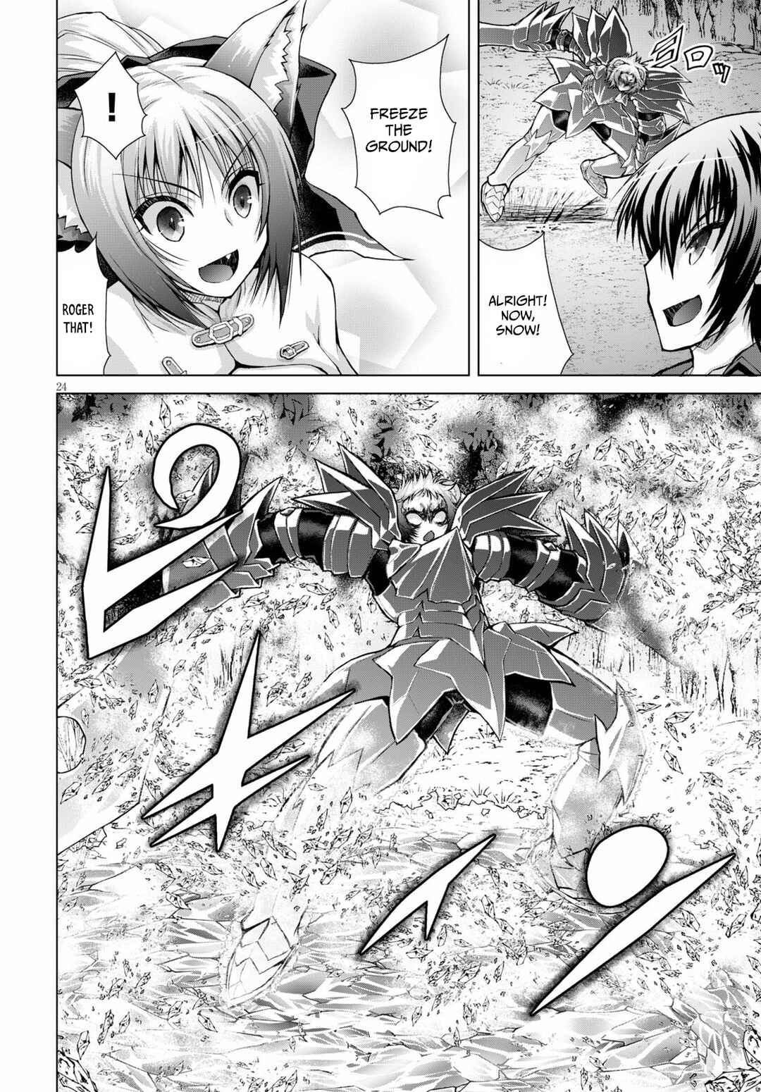 Gun-Ota ga Mahou Sekai ni Tensei shitara, Gendai Heiki de Guntai Harem wo Tsukucchaimashita!? Chapter 59 page 24