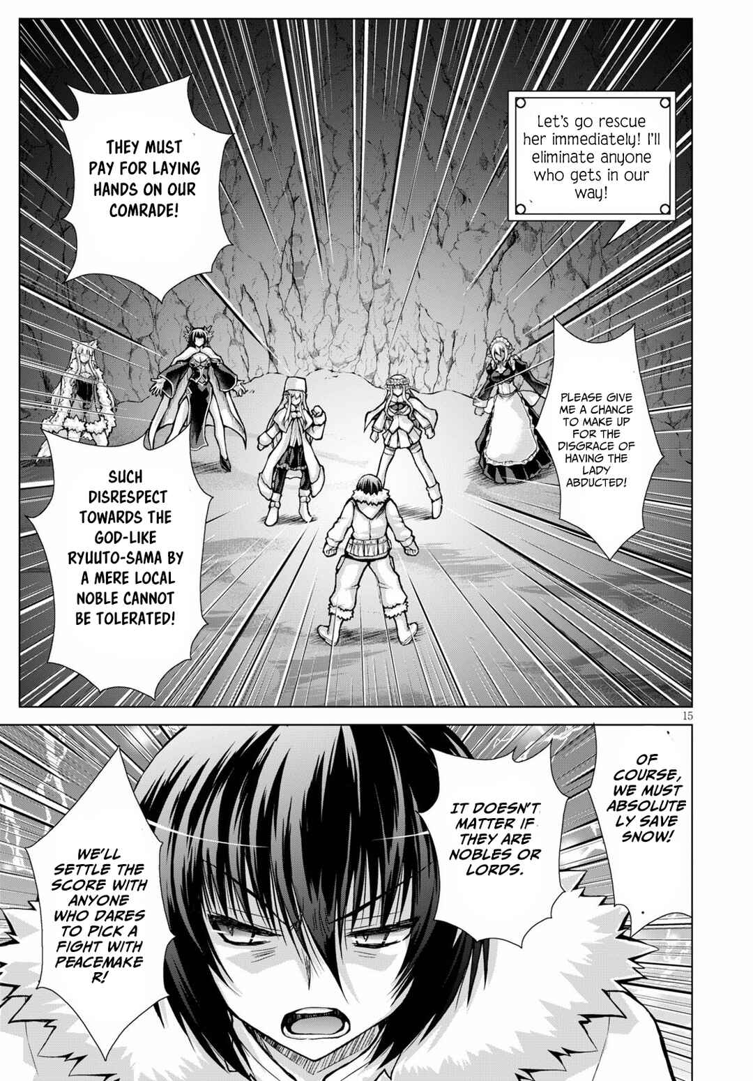 Gun-Ota ga Mahou Sekai ni Tensei shitara, Gendai Heiki de Guntai Harem wo Tsukucchaimashita!? Chapter 64 page 15