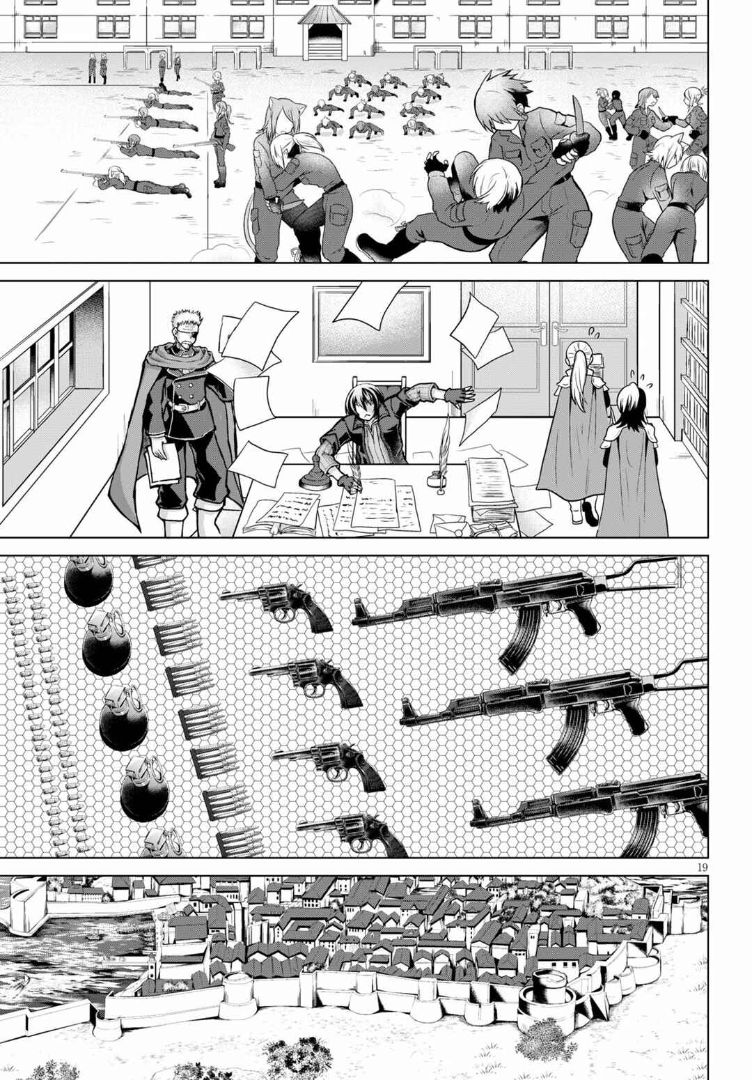 Gun-Ota ga Mahou Sekai ni Tensei shitara, Gendai Heiki de Guntai Harem wo Tsukucchaimashita!? Chapter 74 page 19