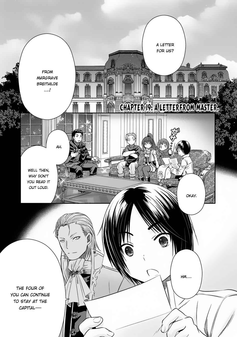 Hachinan tte, Sore wa Nai Deshou! Chapter 19 page 1