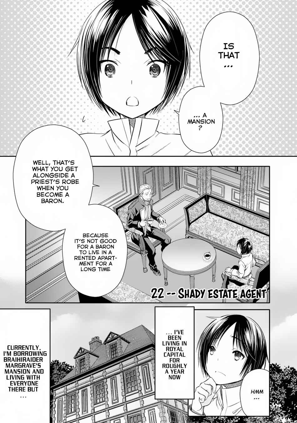 Hachinan tte, Sore wa Nai Deshou! Chapter 22 page 1