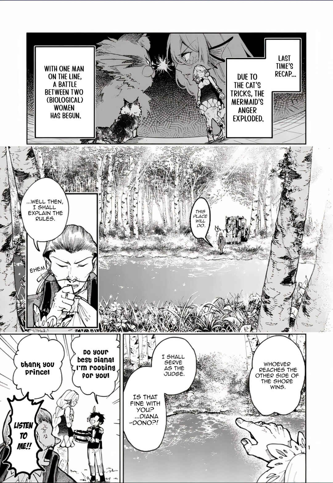 Hagure Ningyo no Diana Chapter 8 page 1