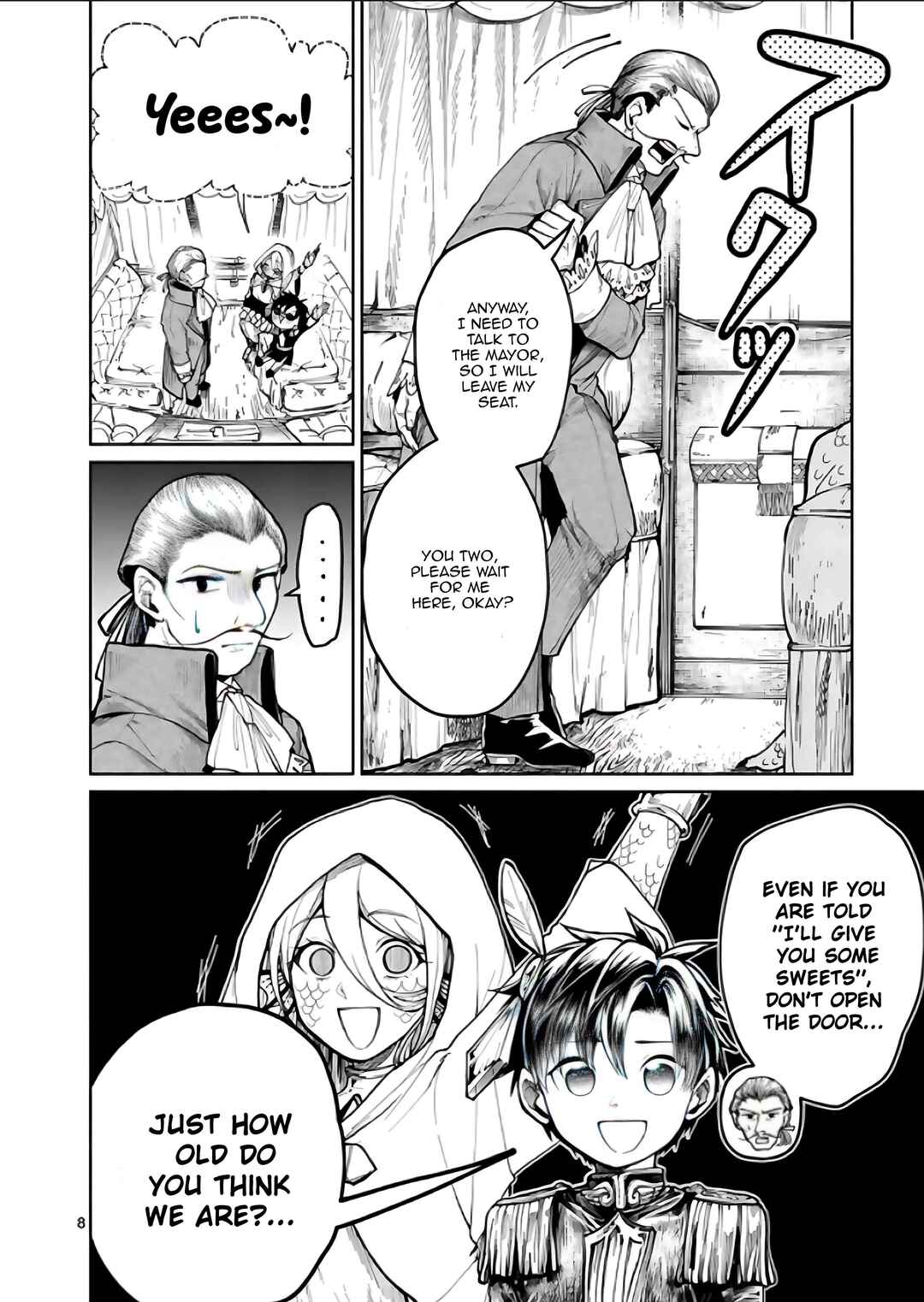 Hagure Ningyo no Diana Chapter 9 page 8