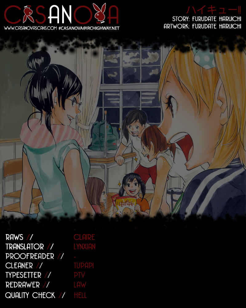 Haikyu!! Chapter 130 page 0