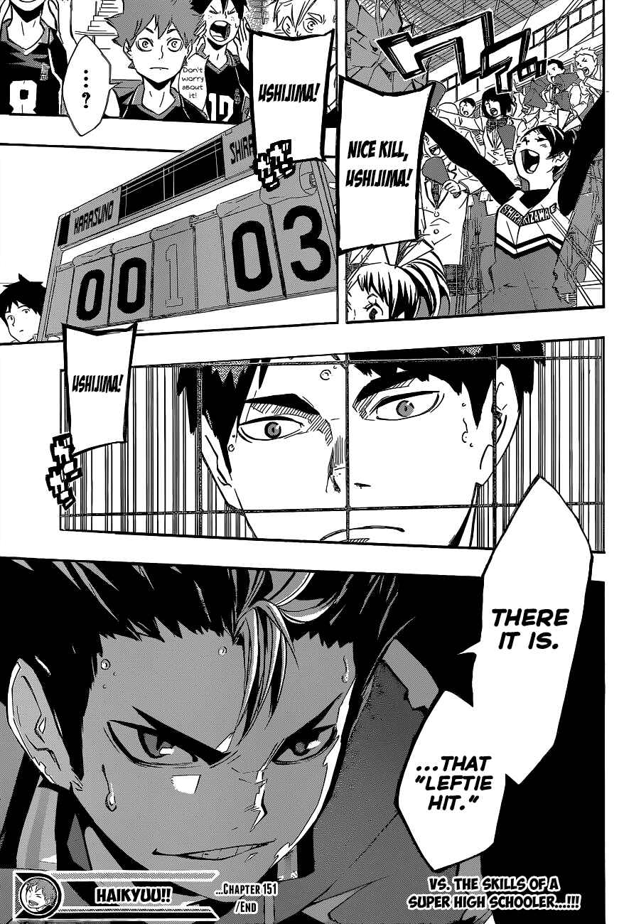 Haikyu!! Chapter 151 page 17
