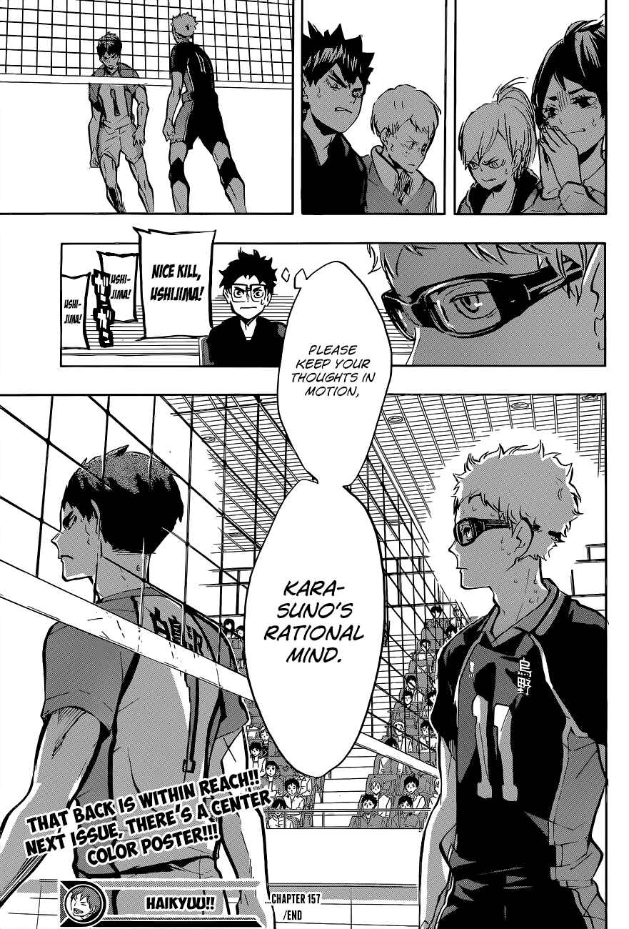 Haikyu!! Chapter 157 page 17