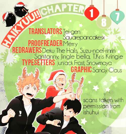 Haikyu!! Chapter 187 page 0